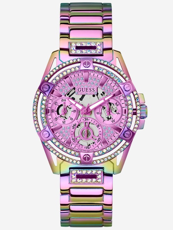 Guess Accessories - GUESS Ladies Iridescent Multi-function Watch Crystal-Accent Women's Watch